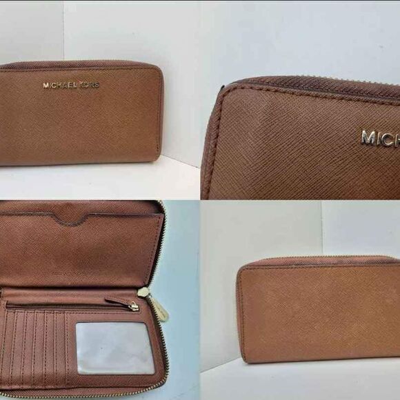4 Michael Kors MK Designer Lot Wallet Combo Bundle - Picture 4 of 5